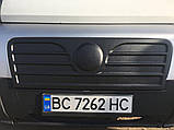 Зимова решітка (2006-2014) Глянцева для Fiat Ducato рр, фото 3