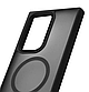 Чохол бампер Wave Matte Insane MagSafe для Samsung Galaxy S22 Ultra Black, фото 5