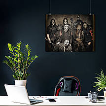 Плакат "Slipknot", 45×60см, фото 4