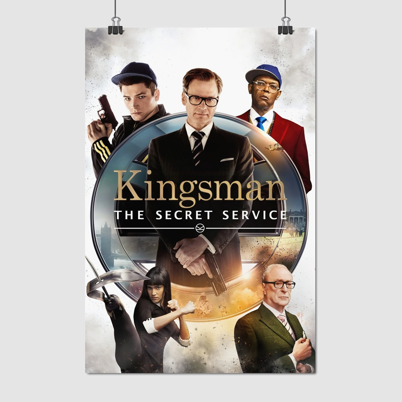 Плакат "Кінгсман: Таємна служба, Kingsman: The Secret Service (2014)", 60×40см