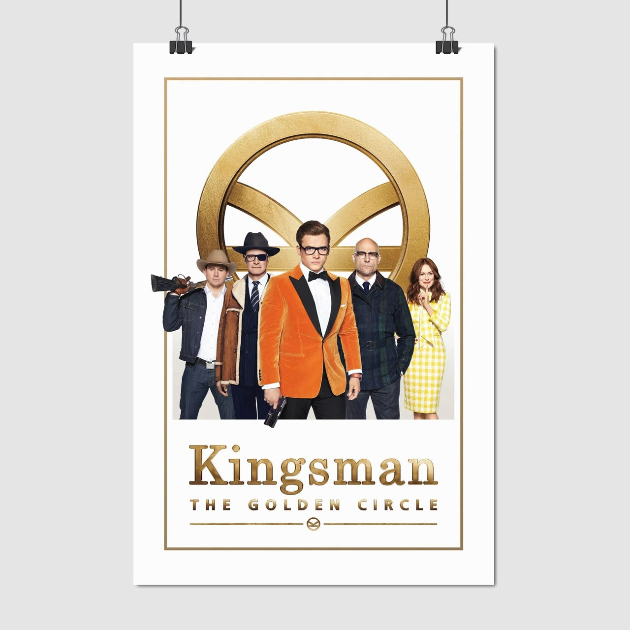 Плакат "Кінгсман: Золоте кільце, Kingsman: The Golden Circle (2017)", 60×40см