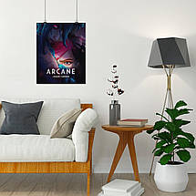 Плакат "Аркейн: Ліга Легенд, Arcane: League of Legends", 60×48см, фото 4