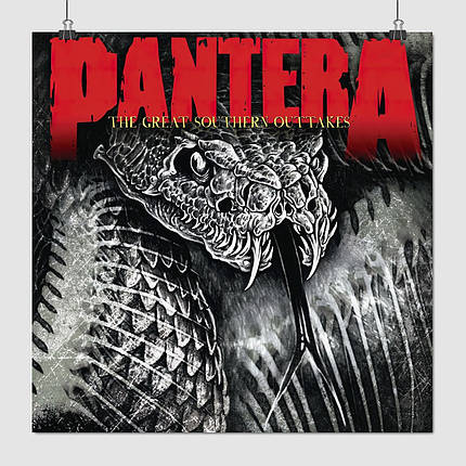 Плакат "Pantera", 60×60см, фото 1