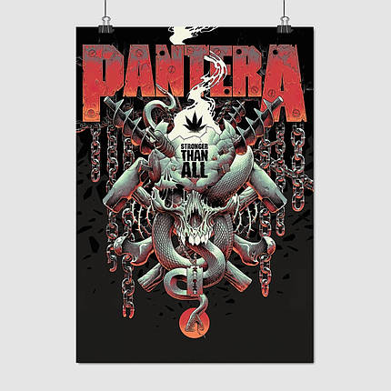 Плакат "Pantera", 60×43см, фото 1