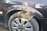 Накладки на арки SD (4 шт, чорні) для Opel Vectra C 2002-2008 рр, фото 2