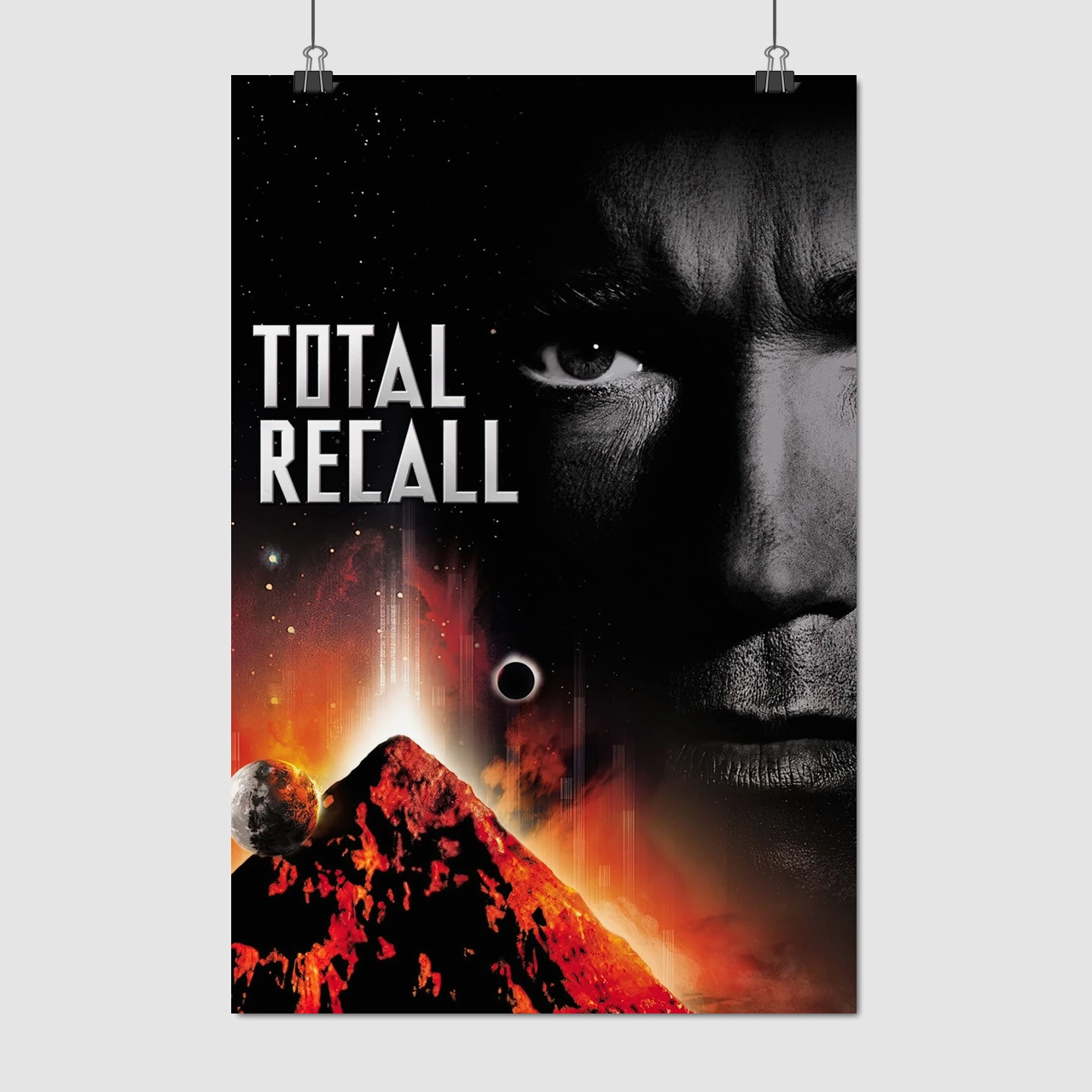 Плакат "Згадати все, Total Recall (1990)", 60×40см