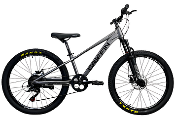 Підлітковий велосипед Griffin Power 24" помаранчевий Сірий