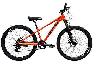 Підлітковий велосипед Griffin Turbo 26" сірий 13 рама 13" (130 - 150 см), Жовтий