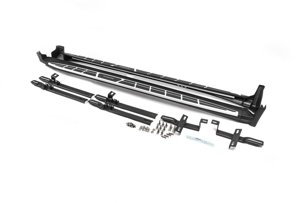 Бокові пороги Оригінал V2 (2 шт) для Nissan Qashqai 2014-2021 рр, фото 1