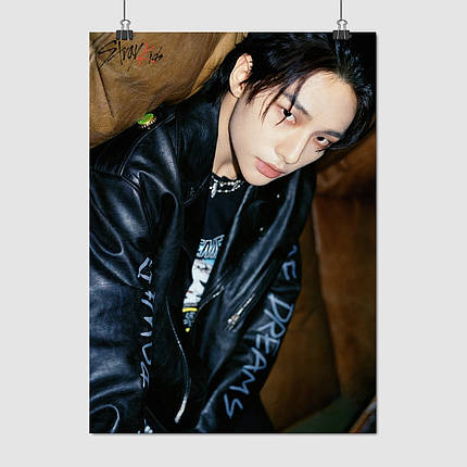 Плакат "Хван Хьонджін, Hyunjin, Stray Kids, SKZ", 60×43см, фото 1