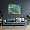 Картина на полотні "Вінсент ван Гог, Кущ бузку, Vincent van Gogh, Lilac Bush", 45×60см, фото 6