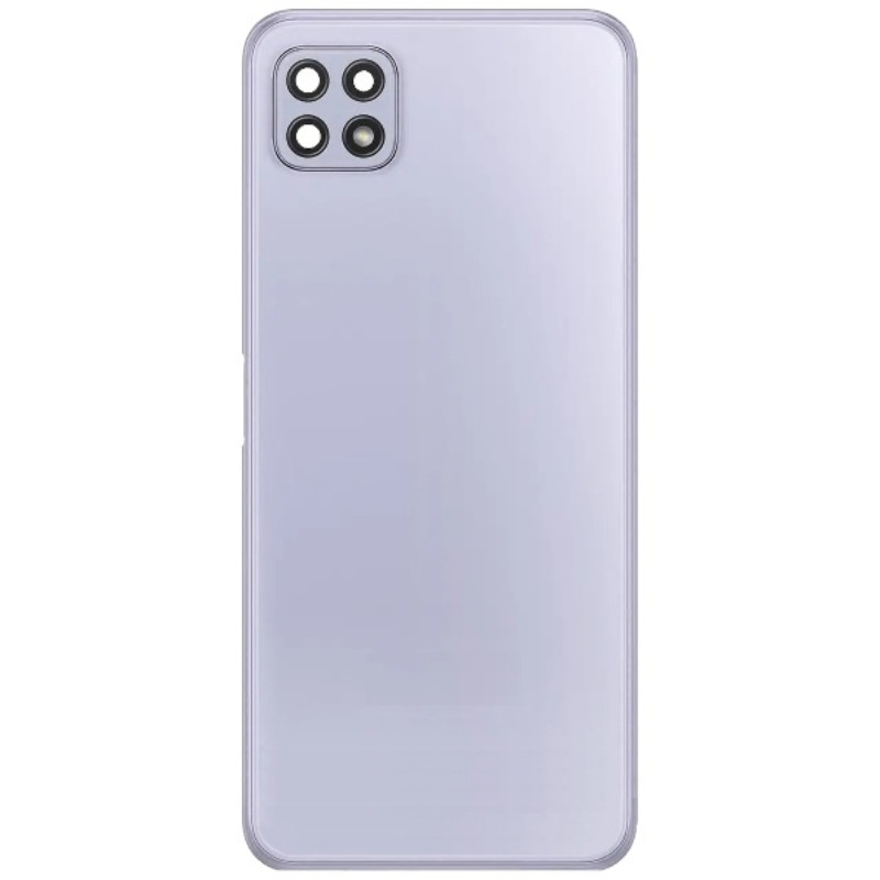 Задня кришка Samsung A226 Galaxy A22 5G фіолетова, Violet, оригінал PRC + скло камери