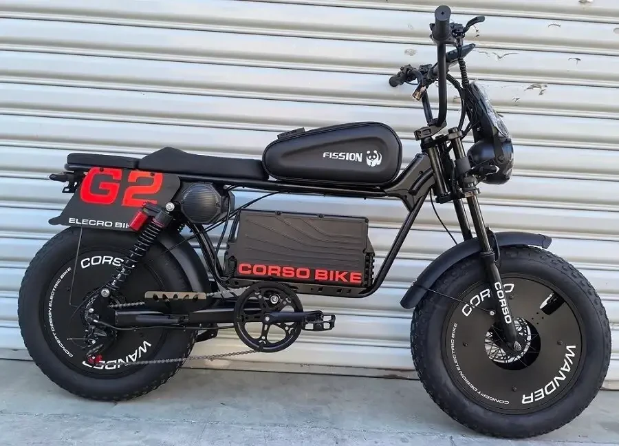 Електровелосипед Corso Wander 750W, 48V20Ah літієва, колеса 20"