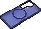 Чохол бампер Wave Matte Insane MagSafe для Samsung Galaxy S22 Midnight Blue, фото 5