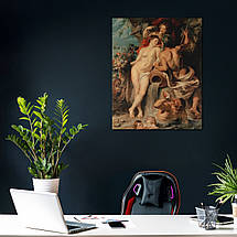 Картина на полотні "Рубенс, Союз Землі та води, Rubens, Union of Earth and Water", 60×48см, фото 4