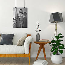 Плакат "Бетті Бросмер, Betty Brosmer", 60×43см, фото 4