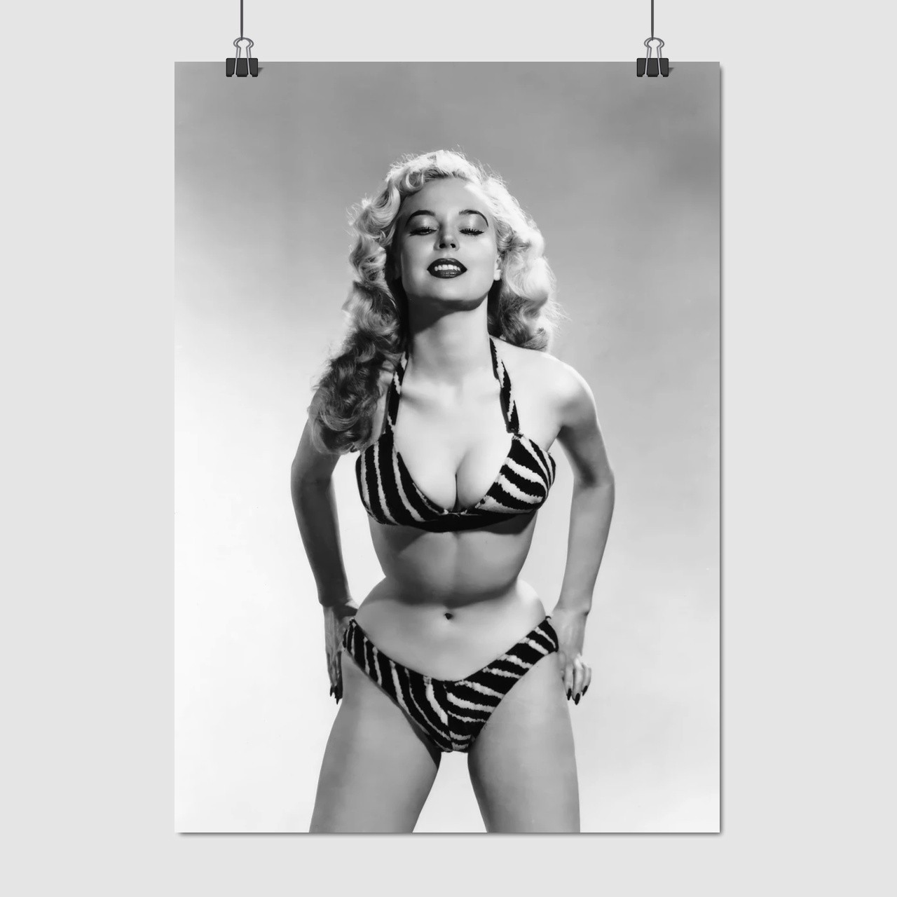 Плакат "Бетті Бросмер, Betty Brosmer", 60×43см