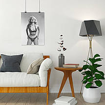 Плакат "Бетті Бросмер, Betty Brosmer", 60×43см, фото 4