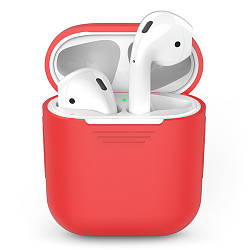 Силіконовий чохол Apple AirPods Червоний