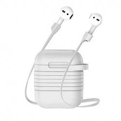 Чохол навушників AirPods Baseus Silicone Case (TZARGS-G2) Сірий