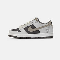 Жіночі Кросівки Nike SB Dunk Low x Otomo Katsuhiro / Найк СБ Данк Отомо Кацухіро Низькі Коричневі з Сірим, фото 3