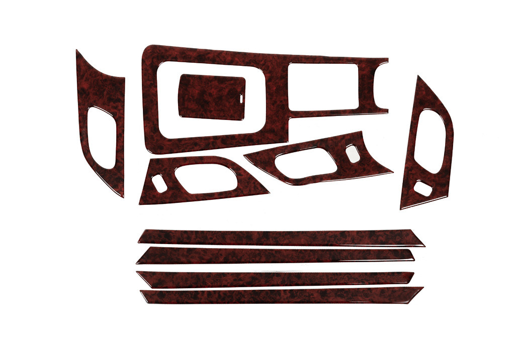 Накладки на панель (Kit-2) Карбон для Peugeot 407 2004-2011 рр, фото 1