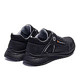 Кросівки merrell чоловічі шкіряні демісезонні, чорні осінні спортивні кросівки, фото 3