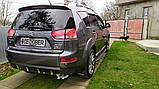 Бокові пороги Bosphorus Grey (2 шт., алюміній) для Peugeot 4007, фото 7