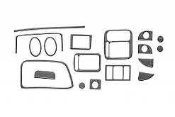 Накладки на панель під карбон для Honda Civic 1995-2001 рр