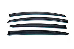 Вітровики SD 2017-2025 (4 шт, HIC) для Kia Rio 2017- рр