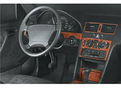 Накладки на панель (1995-1997) Карбон для Mercedes C-class W202 рр