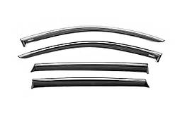 Вітровики з хромом (4 шт, Niken) для Kia Sorento IV MQ4 2020- рр