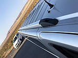 Інтегровані рейлінги (хром) Довга база для Fiat Talento 2016- рр, фото 7