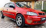 Вітровики SD/HB (4 шт., Sunplex Sport) для Opel Astra G classic 1998-2012 рр, фото 3