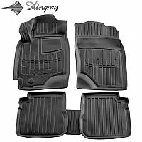 Килимки Stingray 3D (2003-2006, 5 шт, поліуретан) для Mitsubishi Outlander рр