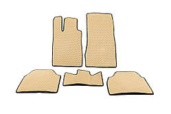 Килимки EVA (Short, Бежевий) для Mercedes S-сlass W220