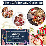 Ефірна Олія Оригінал 14 шт по 5 мл Hypprey Oils Іспанія та Аромадіфузор з ефектом полум'я Натуральні масла, фото 5