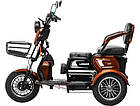 Електроскутер триколісний Corso Logan 800Вт 72V/20Ah Корсо логан, фото 6