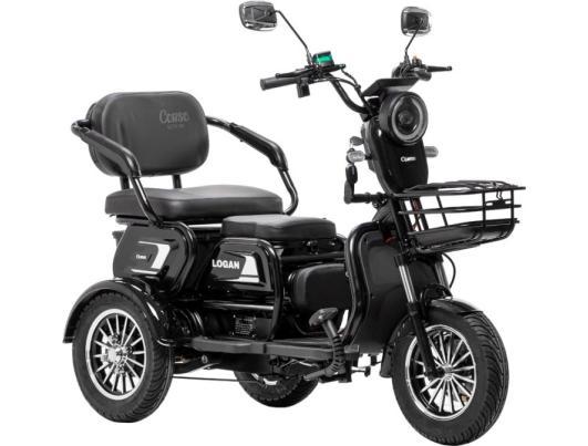 Електроскутер триколісний Corso Logan 800Вт 72V/20Ah Корсо логан, фото 1