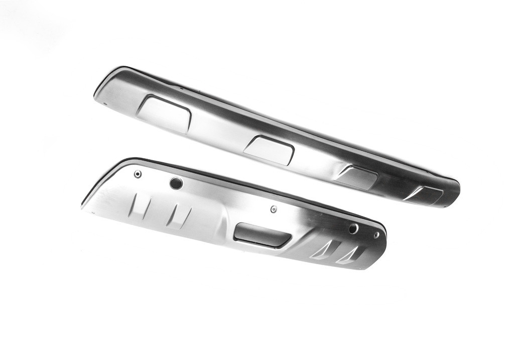 Передня та задня накладки V7 (2014-2016) для Nissan X-trail T32 / Rogue рр, фото 1