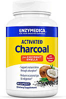 Enzymedica Purify Activated Charcoal / Активоване вугілля кокосове 60 капсул