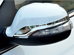 Накладки на дзеркала Libao (2 шт., пласт) для Chery Tiggo 5