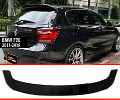 Спойлер DPT V-2 (чорний глянець) для BMW 1 серія F20/21 2011-2019 рр