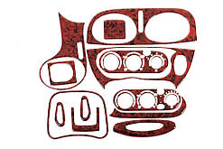 Накладки на панель 1996-1999 (Meric, Туреччина) Дерево для Renault Megane I рр