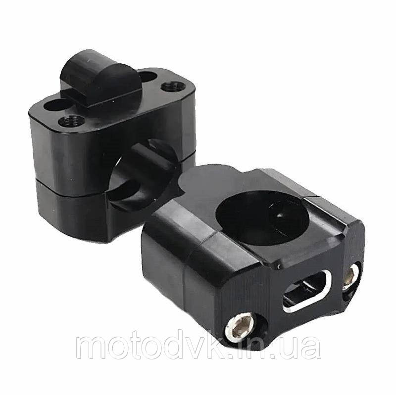 Проставки для підіймання керма діаметром від 22 мм до 28 мм, чорні (к-т 2 штуки)