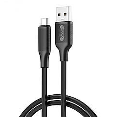 Кабель XO NB-Q166-AC USB-A to USB-C 5А 1 м Black (NB-Q166-AС.black)