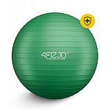 М'яч для фітнесу (фітбол) 4FIZJO 55 см Anti-Burst Green (P-5907739316264), фото 10