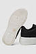 Кеди жіночі, колір чорно-білий, 248RK10, фото 5