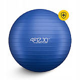 М'яч для фітнесу (фітбол) 4FIZJO 85 см Anti-Burst Blue (P-5907739316400), фото 10
