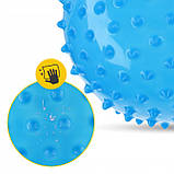 М'яч для пілатесу, йоги, реабілітації 4FIZJO 20 см (масажний) Blue (P-5905973402354), фото 6